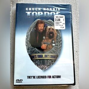 TOP DOG - Chuck Norris 1999 DVD New Sealed - Rest in Peace